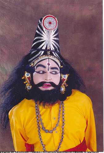 Kondadakuli in the role of Arjuna masquerading as a Sanyasi